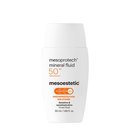 Солнцезащитный крем Mesoprotech Mineral Fluid с цветным SPF50 50 мл Mesoestetic
Солнцезащитный крем Mesoprotech Mineral Fluid с цветным SPF50 50 мл Mesoestetic
