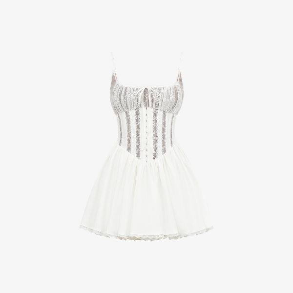 Платье корсетное House Of Cb Rosaria, белый
Платье корсетное House Of Cb Rosaria, белый