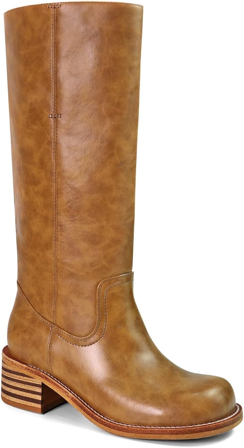 Женские сапоги до колена с квадратным носком, массивным широким каблуком, высокой голенью, модные сапоги на каждый день, удобные сапоги на низком каблуке Baxtayel, Multicolor 04
Женские сапоги до колена с квадратным носком, массивным широким каблуком, высокой голенью, модные сапоги на каждый день, удобные сапоги на низком каблуке Baxtayel, Multicolor 04