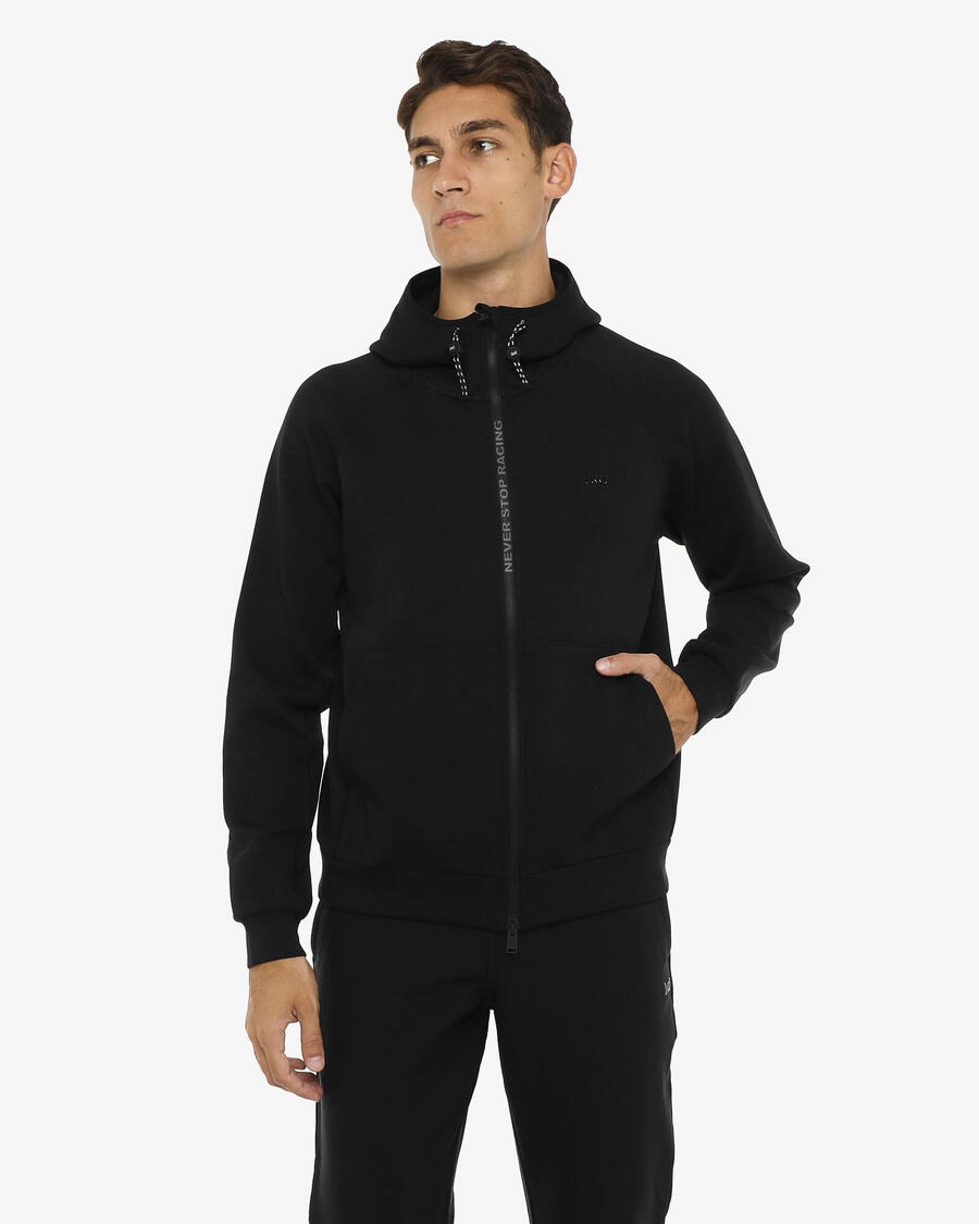 JAKED Черная синтетическая фитнес-толстовка для мужчин
JAKED Черная синтетическая фитнес-толстовка для мужчин