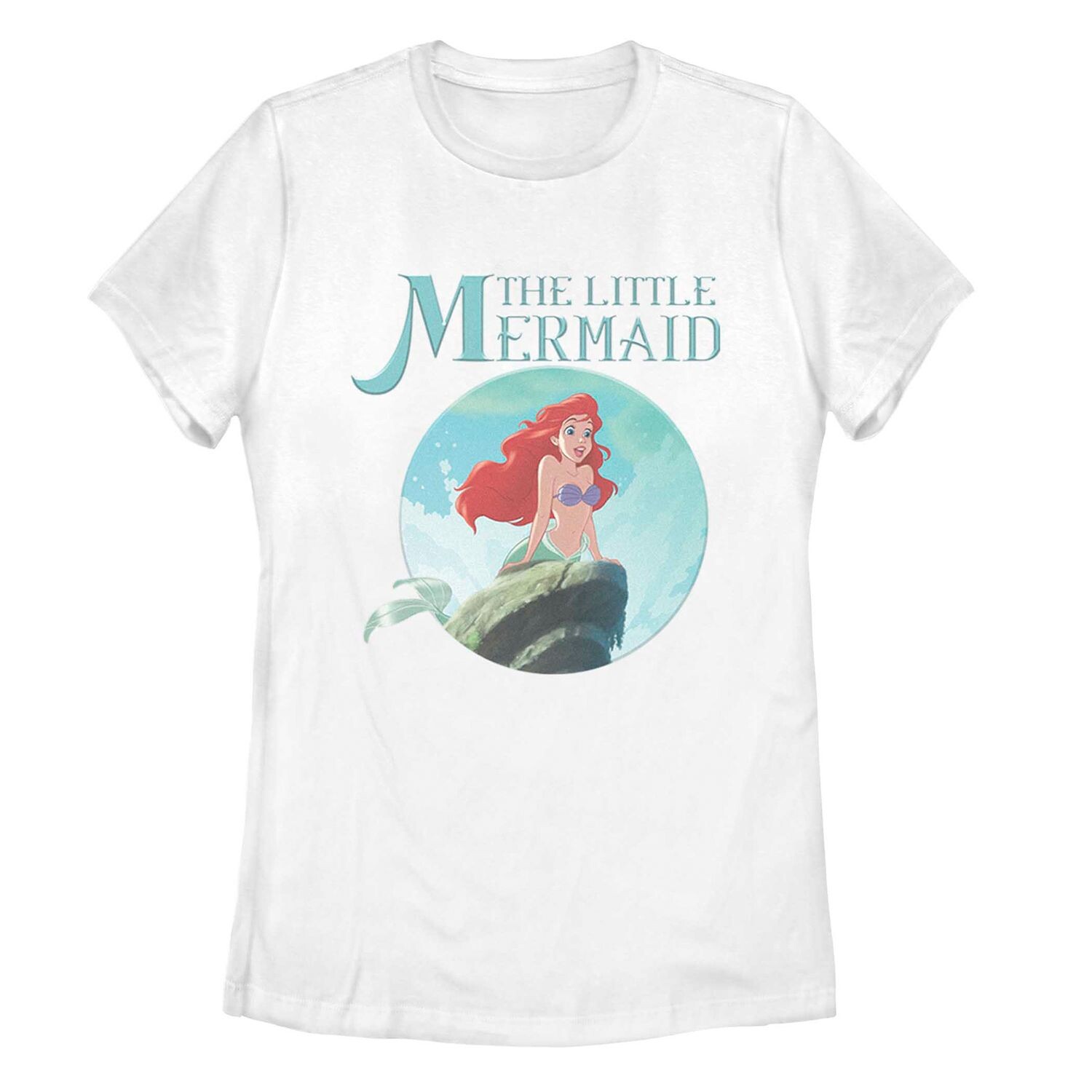 Классическая футболка с плакатом и волнистым рисунком Disney's The Little Mermaid для юниоров Licensed Character
Классическая футболка с плакатом и волнистым рисунком Disney's The Little Mermaid для юниоров Licensed Character