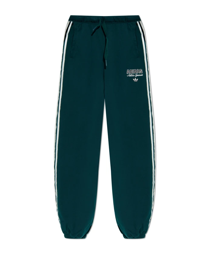 Спортивные штаны с вышитым логотипом Adidas Originals, зеленый
Спортивные штаны с вышитым логотипом Adidas Originals, зеленый