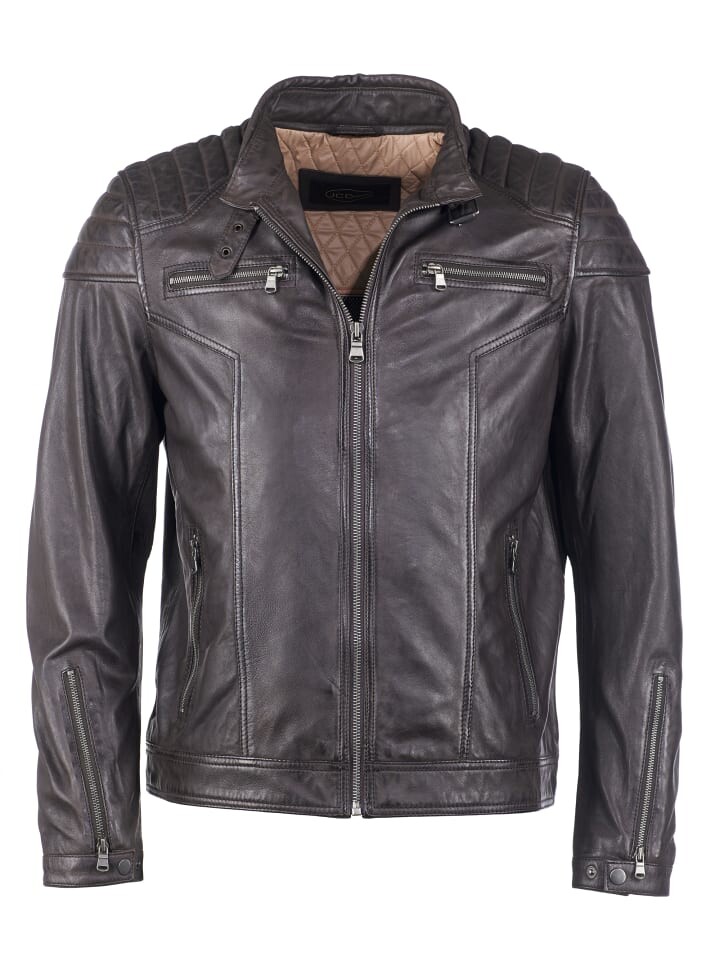 Кожаная куртка JCC 51167, коричневый
Кожаная куртка JCC 51167, коричневый