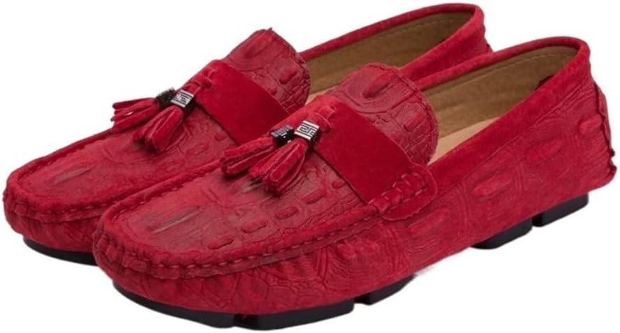 Мокасины EVSER для мужчин с имитацией крокодиловой кожи, однотонные, с кисточками, кожаные, гибкая подошва на плоском каблуке, легкие, для улицы, без застежки (Цвет: синий, Размер: 8.5)
Мокасины EVSER для мужчин с имитацией крокодиловой кожи, однотонные, с кисточками, кожаные, гибкая подошва на плоском каблуке, легкие, для улицы, без застежки (Цвет: синий, Размер: 8.5)