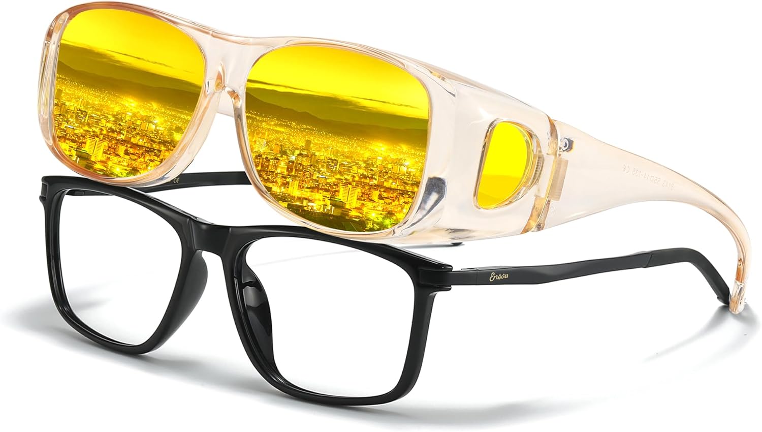 Поляризованные очки ночного видения LVIOE для женщин и мужчин, надеваемые поверх обычных очков, с обтекаемой формой для защиты от бликов при вождении в ночное время, модель N8143, A06 Trans Champagne Frame / Night Vision
Поляризованные очки ночного видения LVIOE для женщин и мужчин, надеваемые поверх обычных очков, с обтекаемой формой для защиты от бликов при вождении в ночное время, модель N8143, A06 Trans Champagne Frame / Night Vision