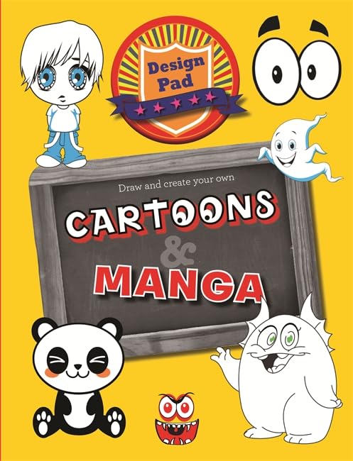 Cartoons and Manga (Design Pads) (GARDNERS VI BOOKS AMS006)
Cartoons and Manga (Design Pads) (GARDNERS VI BOOKS AMS006)