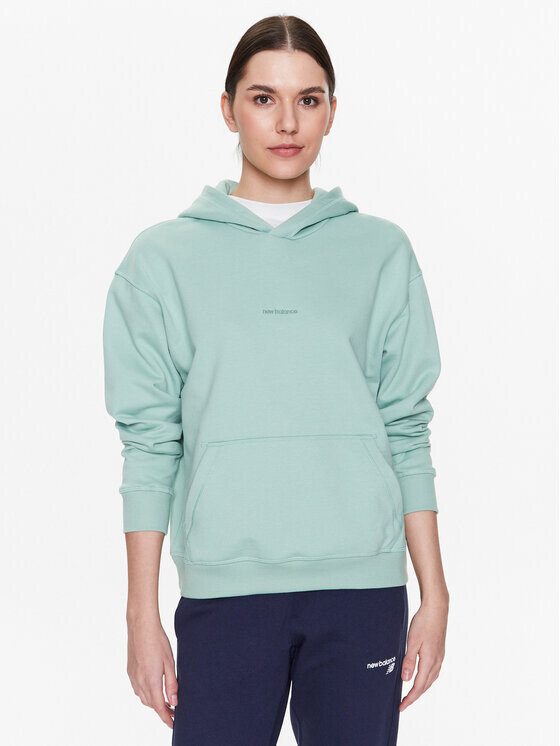 Толстовка оверсайз New Balance, зеленый
Толстовка оверсайз New Balance, зеленый