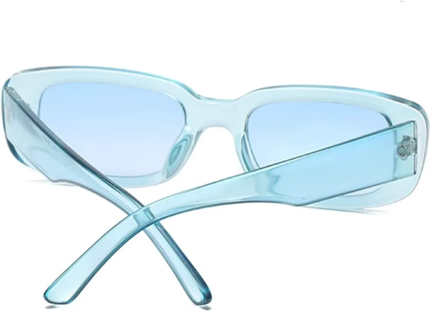 Солнцезащитные очки IKANOO в стиле ретро, прямоугольные, для женщин и мужчин, с маленькой квадратной оправой, модные в стиле Y2K 90-х, черные, Blue-blue
Солнцезащитные очки IKANOO в стиле ретро, прямоугольные, для женщин и мужчин, с маленькой квадратной оправой, модные в стиле Y2K 90-х, черные, Blue-blue