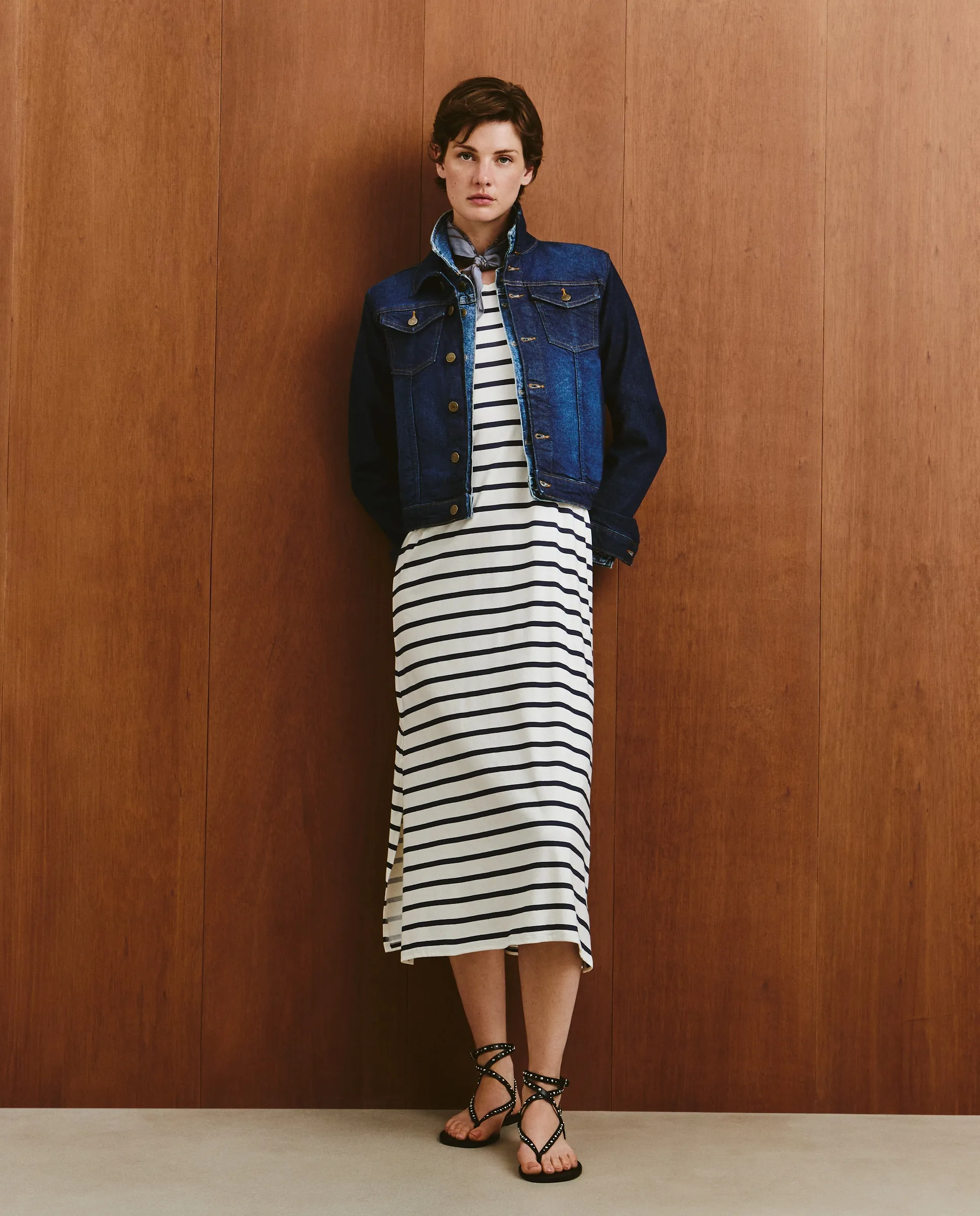 Вязаное платье в полоску Southern Cotton, синий
Вязаное платье в полоску Southern Cotton, синий