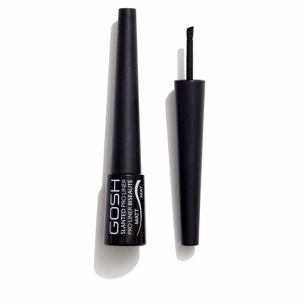 Подводка для глаз Slanted pro liner eyeliner Gosh, 3 мл, 002-matte black 
Подводка для глаз Slanted pro liner eyeliner Gosh, 3 мл, 002-matte black