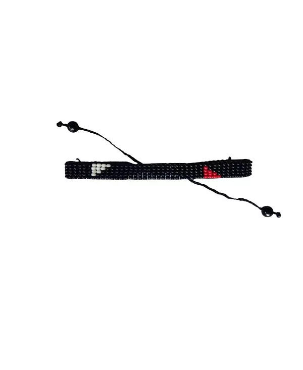 Браслет из бусин «Тихая сила» — черный с красными и белыми треугольниками Sawa Sawa, black
Браслет из бусин «Тихая сила» — черный с красными и белыми треугольниками Sawa Sawa, black