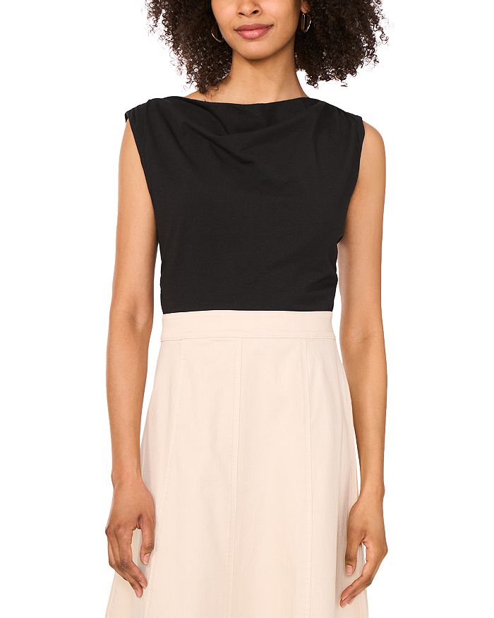 Топ с лодочкой и сборками 1.STATE, черный
Топ с лодочкой и сборками 1.STATE, черный