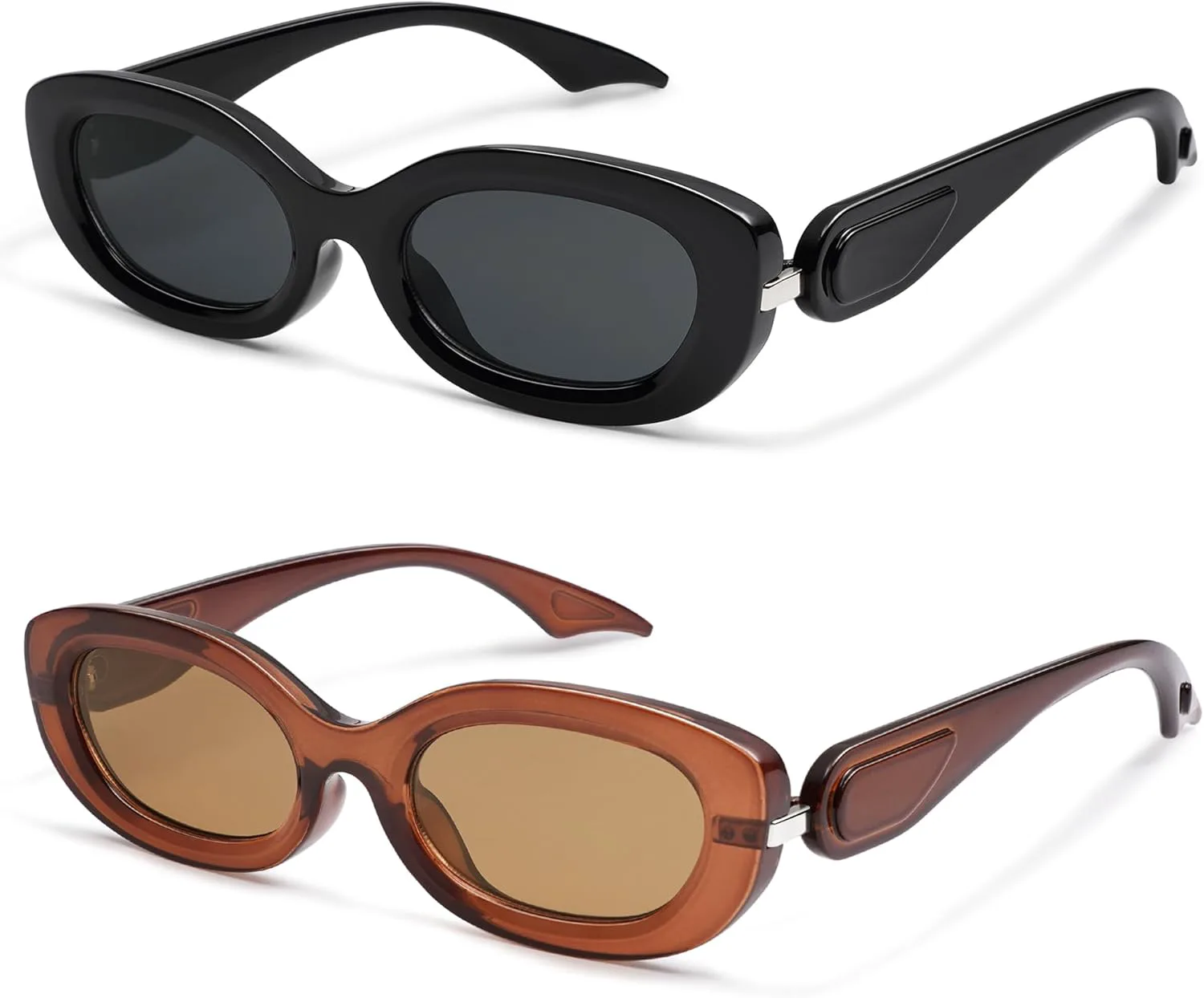 Ретро-солнцезащитные очки овальной формы для женщин и мужчин в стиле 90-х, модные винтажные солнцезащитные очки AP3651N Appassal, P1 Black/Grey+brown/Light Brown
Ретро-солнцезащитные очки овальной формы для женщин и мужчин в стиле 90-х, модные винтажные солнцезащитные очки AP3651N Appassal, P1 Black/Grey+brown/Light Brown