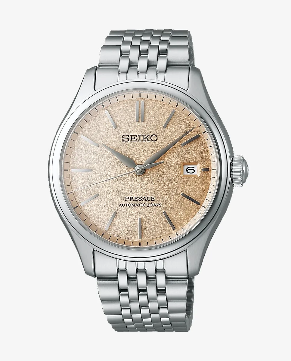 Presage SPB467J1 Автоматические мужские часы из стали с серебряным ремешком Seiko, серебряный
Presage SPB467J1 Автоматические мужские часы из стали с серебряным ремешком Seiko, серебряный