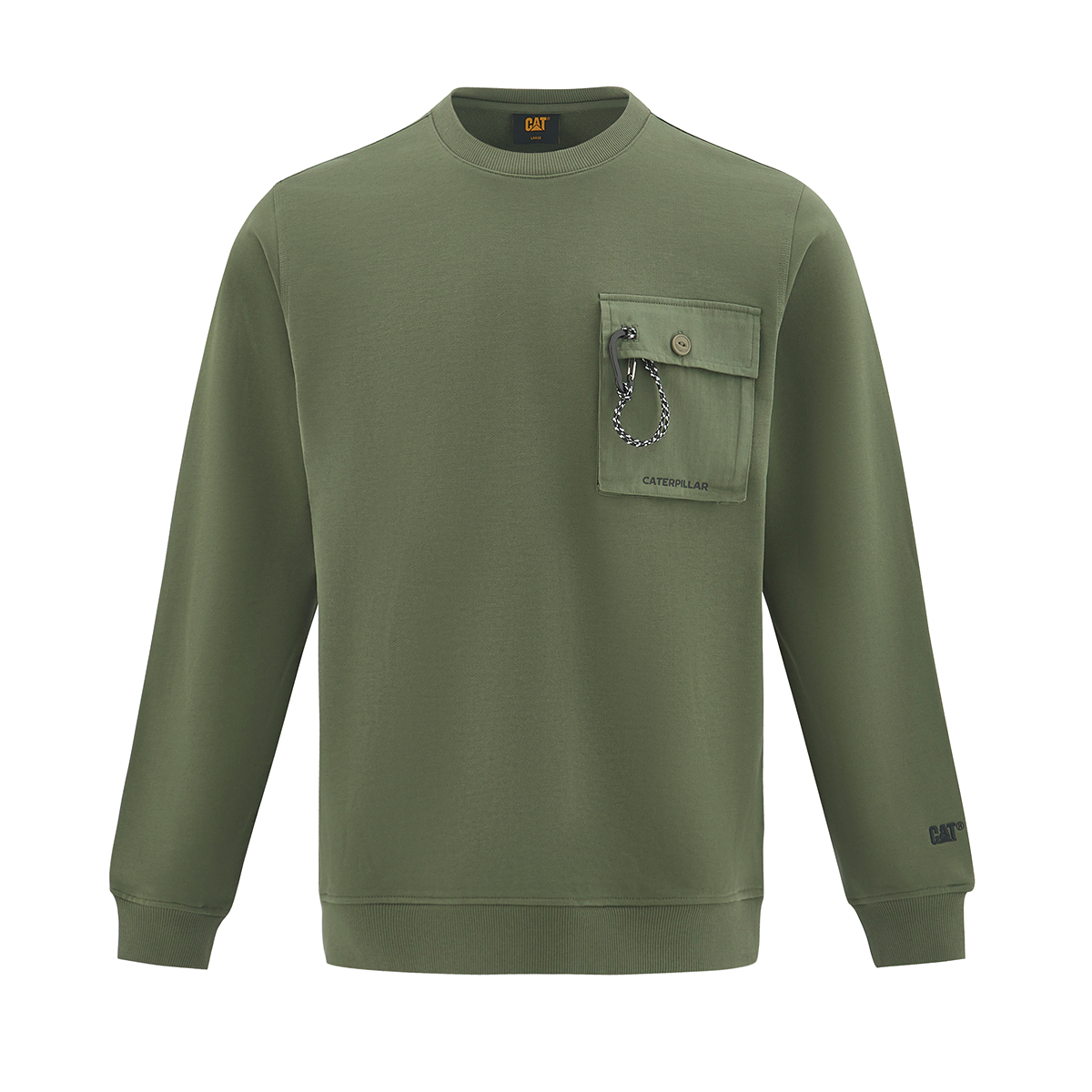 Свитшот мужской CAT, зеленый
Свитшот мужской CAT, зеленый