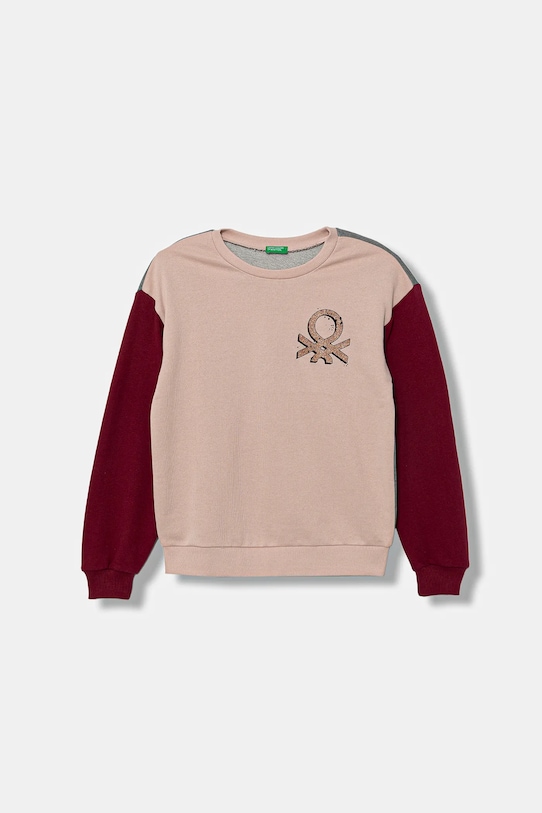 Детская хлопковая толстовка United Colors Of Benetton, розовый
Детская хлопковая толстовка United Colors Of Benetton, розовый