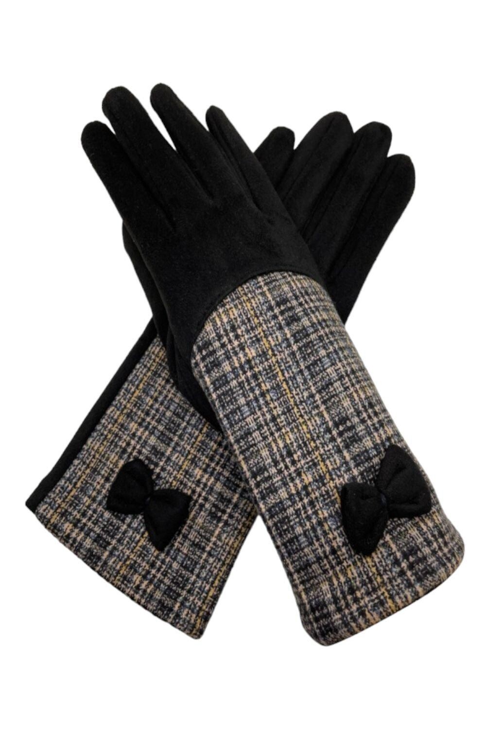 Перчатка в клетку и бантик LL Accessories, черный
Перчатка в клетку и бантик LL Accessories, черный