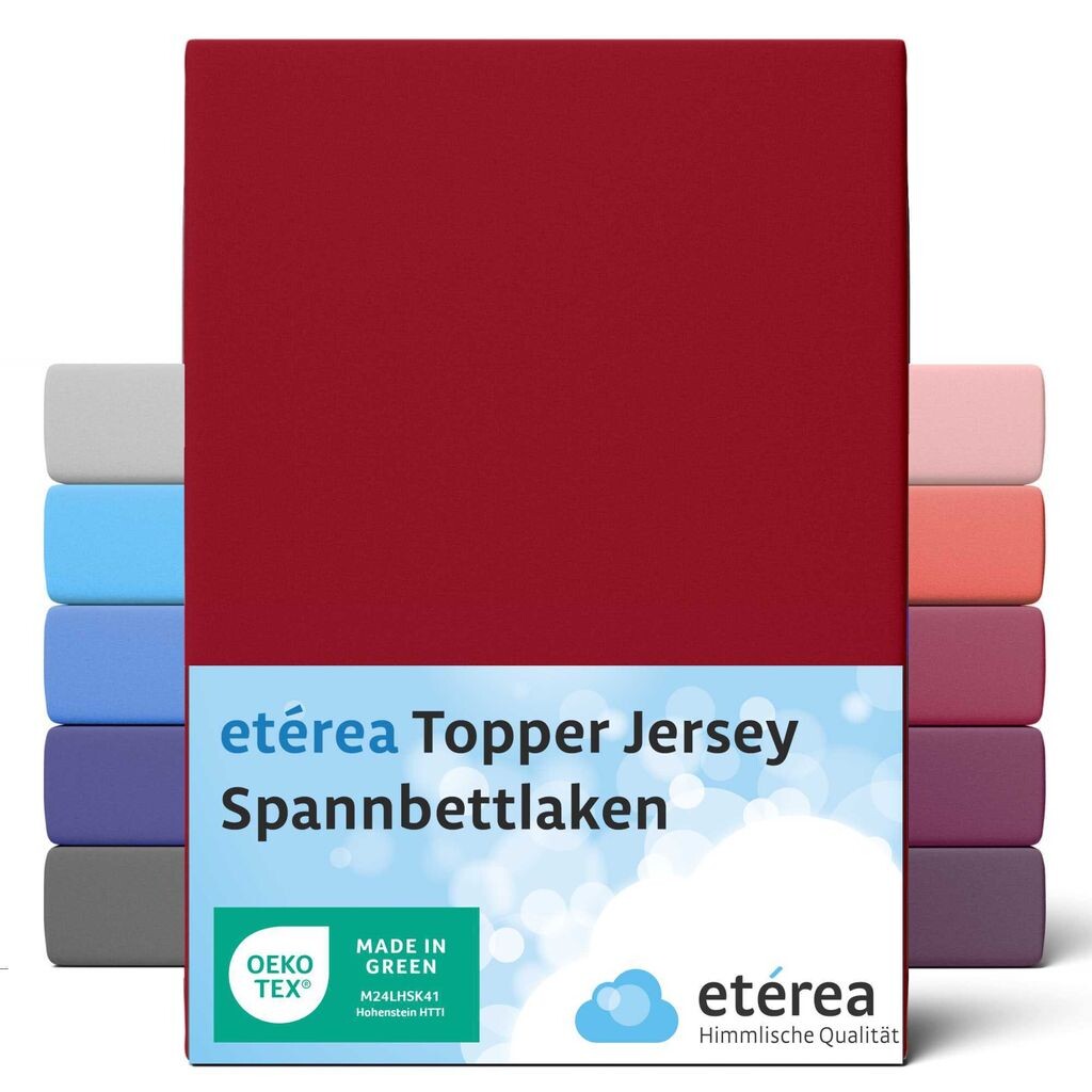 ETÉREA Джерси-топпер Простыня 90x200см - 100x200 - 100% ХЛОПОК - Простыня Простыня 90x200см - 100x200 Наматрасник - Комфортная простыня Топпер Хлопок - OEKOTEX - Вишня Etérea Himmlische Qualität
ETÉREA Джерси-топпер Простыня 90x200см - 100x200 - 100% ХЛОПОК - Простыня Простыня 90x200см - 100x200 Наматрасник - Комфортная простыня Топпер Хлопок - OEKOTEX - Вишня Etérea Himmlische Qualität