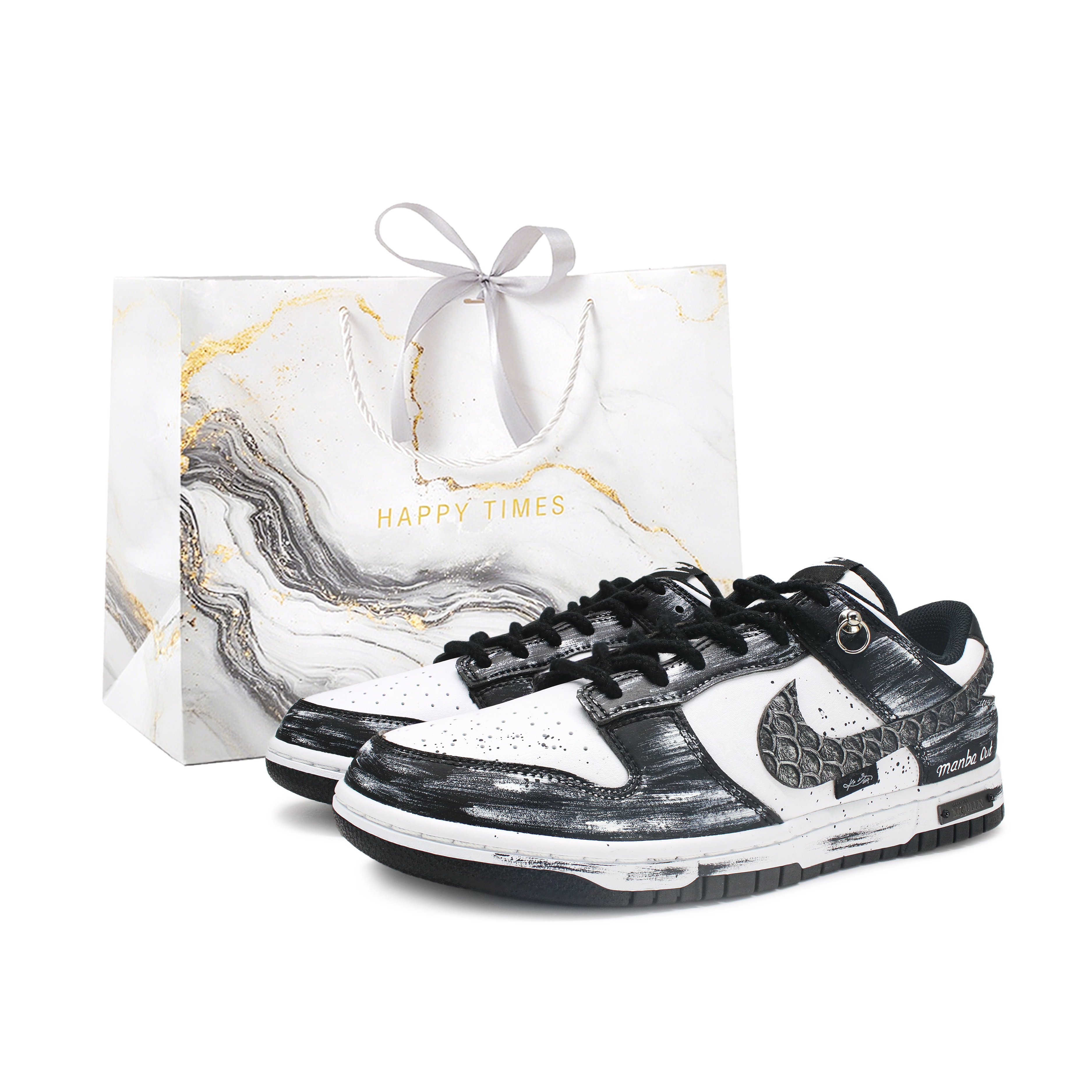 Nike Кроссовки для скейтбординга Dunk, износостойкие, низкие, мужские, черно-белые
Nike Кроссовки для скейтбординга Dunk, износостойкие, низкие, мужские, черно-белые