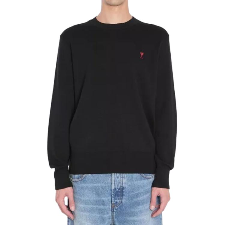 Свитшот Ami Paris с вышитым логотипом AMIPARIS, черный
Свитшот Ami Paris с вышитым логотипом AMIPARIS, черный