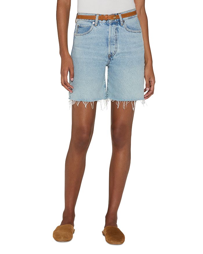 Классические шорты с высокой посадкой The Timeless FRAME, синий 
Классические шорты с высокой посадкой The Timeless FRAME, синий