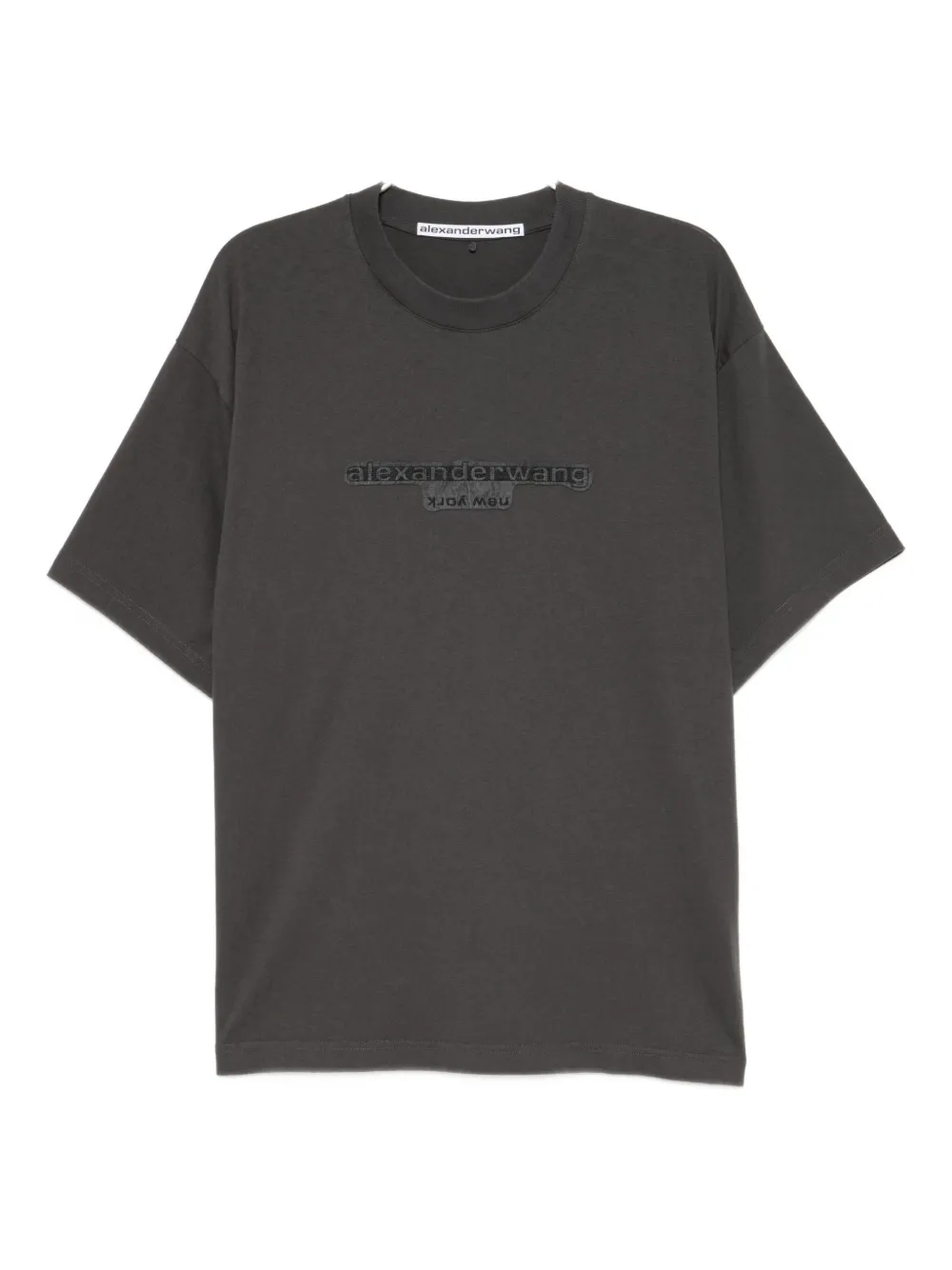 Футболка с вышитым логотипом Alexander Wang, серый
Футболка с вышитым логотипом Alexander Wang, серый