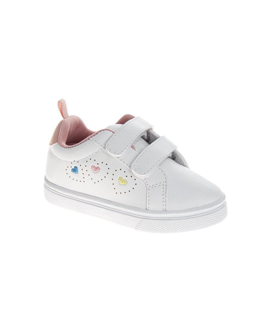 Детские кроссовки для девочек с рисунком в виде сердечек Laura Ashley, White
Детские кроссовки для девочек с рисунком в виде сердечек Laura Ashley, White