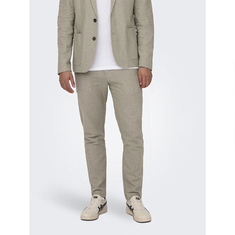 Брюки Only & Sons Eve Mix 0132 Slim Fit, бежевый
Брюки Only & Sons Eve Mix 0132 Slim Fit, бежевый