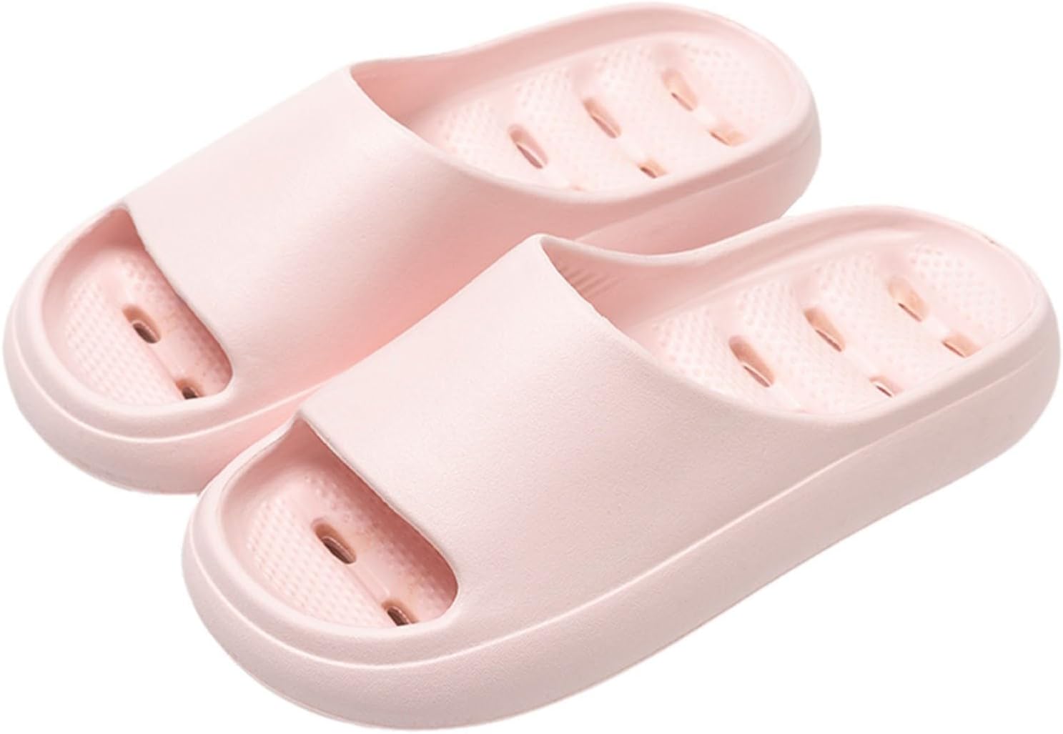 Тапочки-подушки для женщин и мужчин, быстросохнущие, для душа, ванной комнаты, с нескользящей толстой подошвой, ультрамягкие, пляжные сандалии Generic, розовый
Тапочки-подушки для женщин и мужчин, быстросохнущие, для душа, ванной комнаты, с нескользящей толстой подошвой, ультрамягкие, пляжные сандалии Generic, розовый