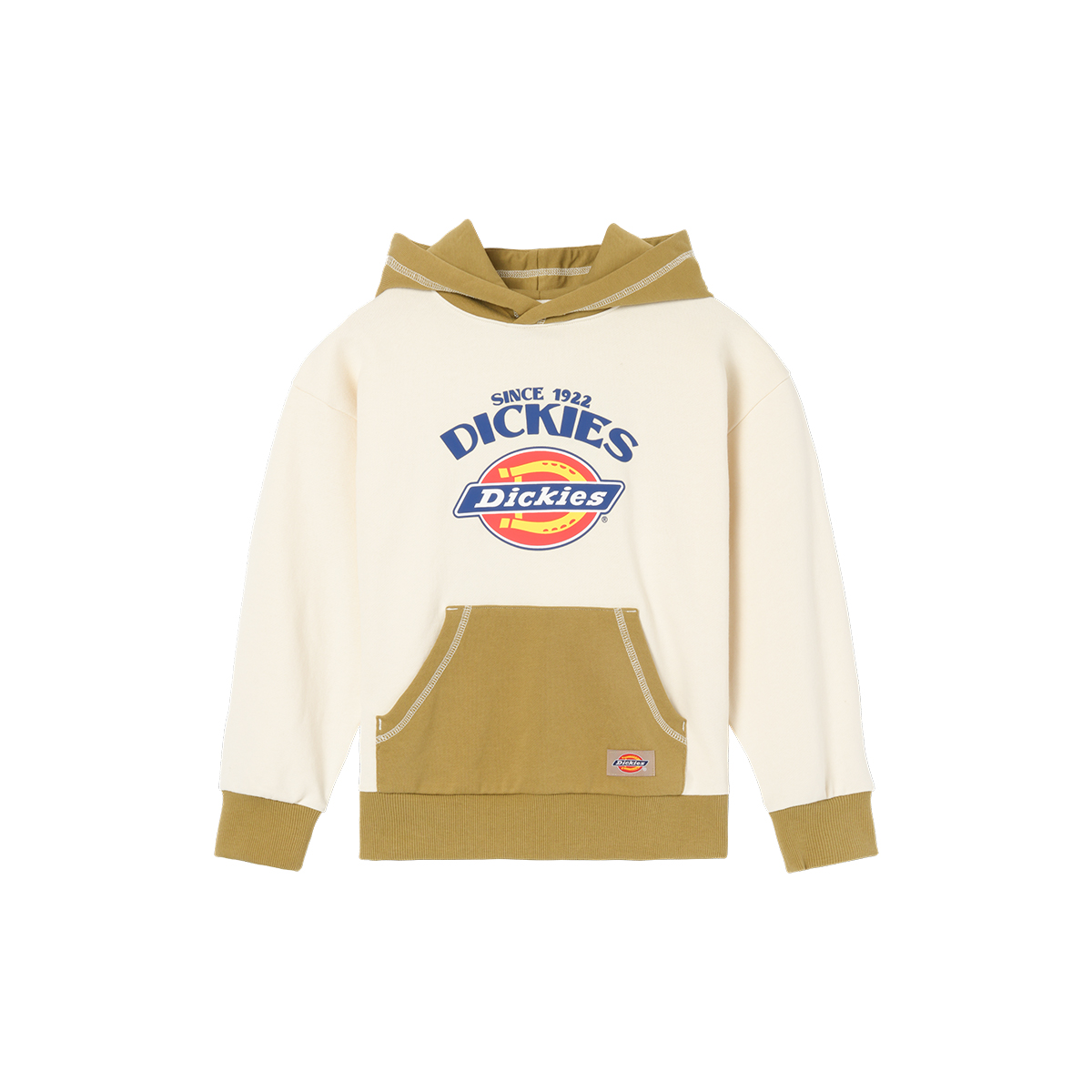 Детский свитшот Dickies, белый/хаки
Детский свитшот Dickies, белый/хаки
