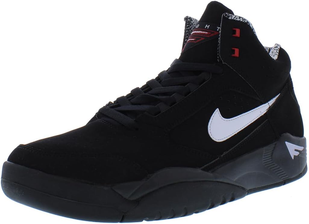 Мужские кроссовки NIKE Air Flight Lite Mid, Black White Varsity Red Black
Мужские кроссовки NIKE Air Flight Lite Mid, Black White Varsity Red Black