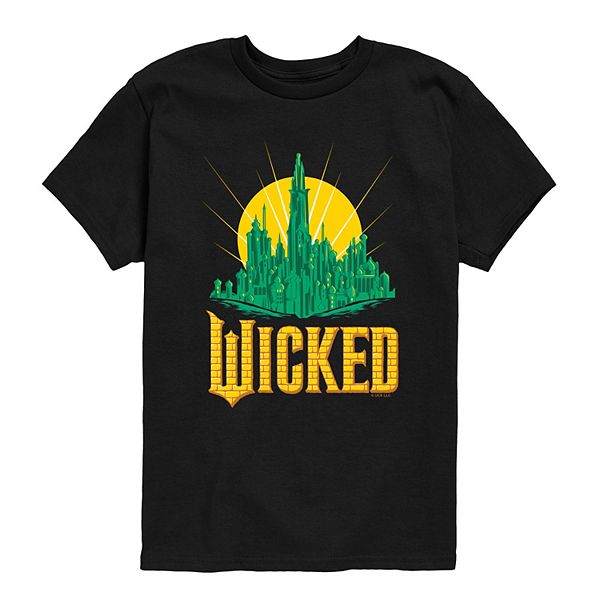 Футболка с принтом Wicked for Good для мальчиков 8-20 Licensed Character, Black
Футболка с принтом Wicked for Good для мальчиков 8-20 Licensed Character, Black