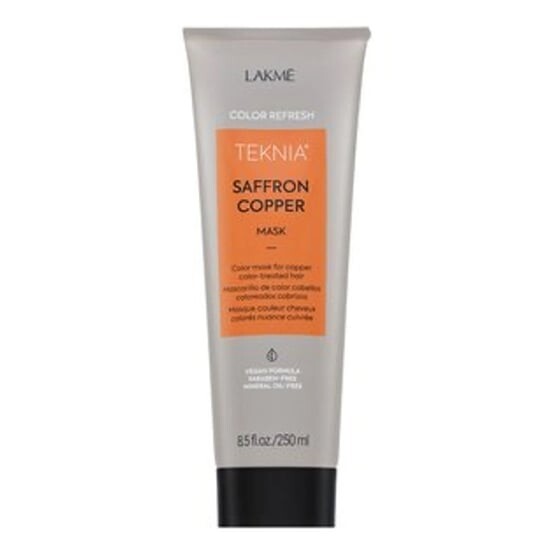 Освежающая цвет маска для медных волос 250мл Teknia Saffron Copper Mask Refresh, Lakme
Освежающая цвет маска для медных волос 250мл Teknia Saffron Copper Mask Refresh, Lakme