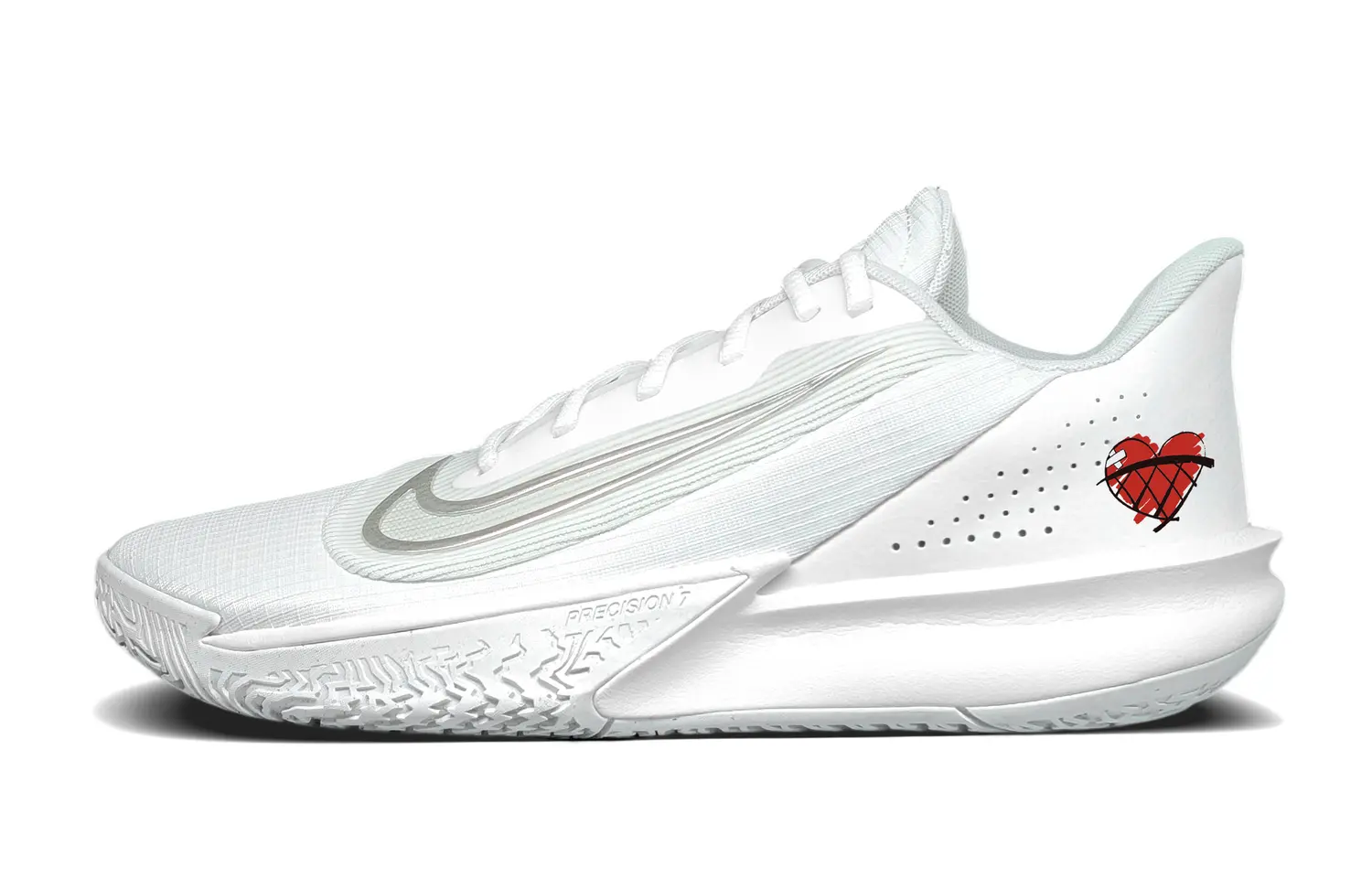 Nike Точность 7 Амортизация, противоскользящие и износостойкие низкие баскетбольные кроссовки мужские белые - белый, цвет White
Nike Точность 7 Амортизация, противоскользящие и износостойкие низкие баскетбольные кроссовки мужские белые - белый, цвет White