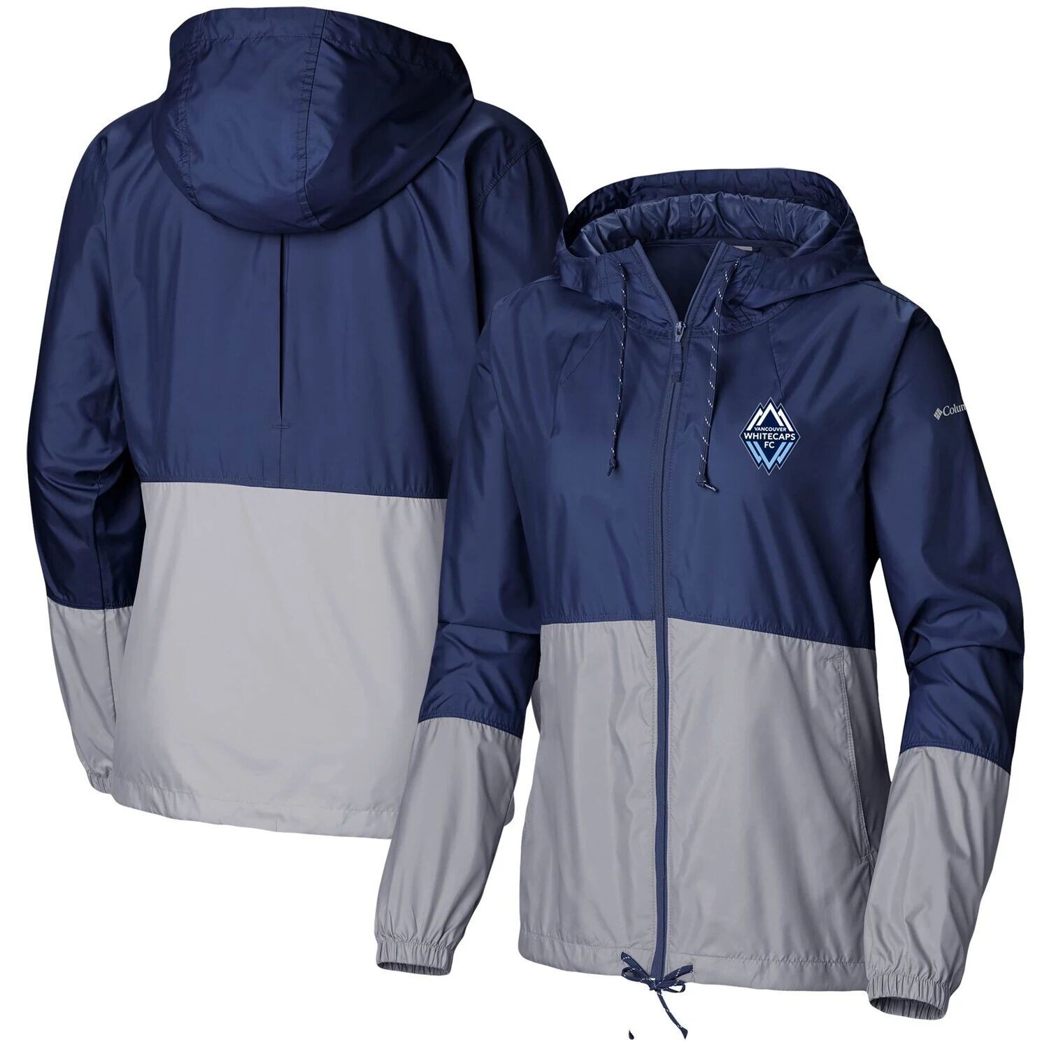 Женская ветровка Columbia Navy/Gray Vancouver Whitecaps FC Flash Forward Team
Женская ветровка Columbia Navy/Gray Vancouver Whitecaps FC Flash Forward Team