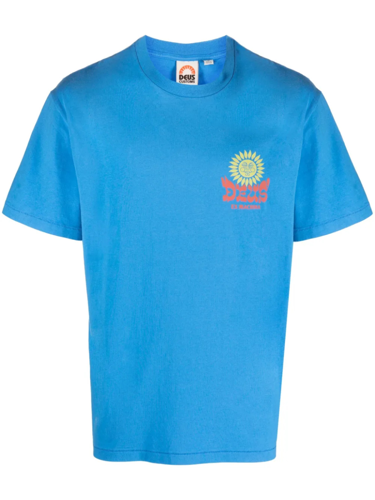 Футболка из переработанного хлопка с логотипом Deus Ex Machina, синий
Футболка из переработанного хлопка с логотипом Deus Ex Machina, синий