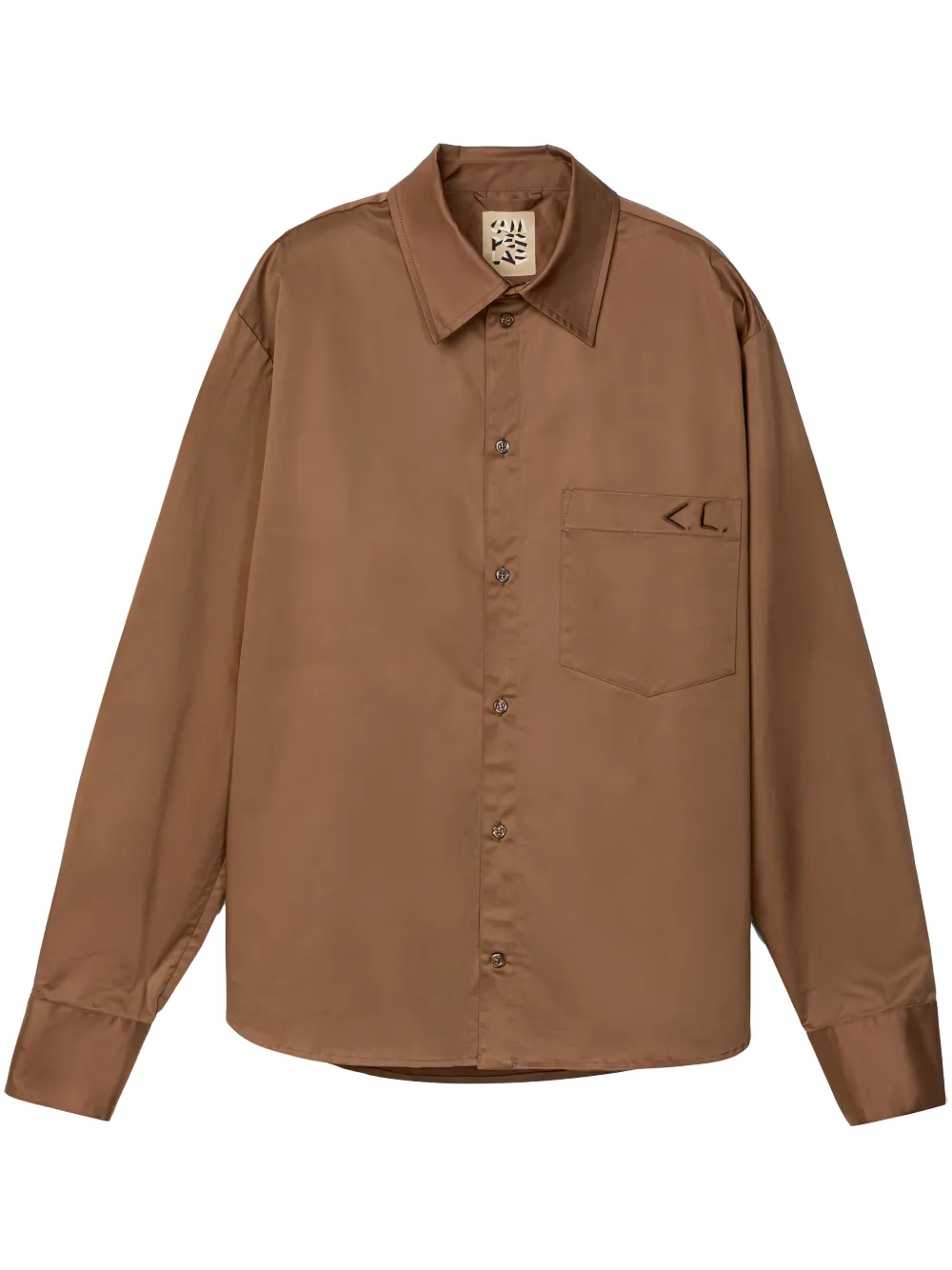 Рубашка с логотипом CamperLab, коричневый
Рубашка с логотипом CamperLab, коричневый