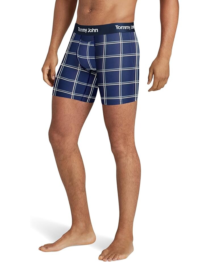 Боксеры Tommy John Second Skin Mid-Length, цвет Blueprint Windowpane
Боксеры Tommy John Second Skin Mid-Length, цвет Blueprint Windowpane