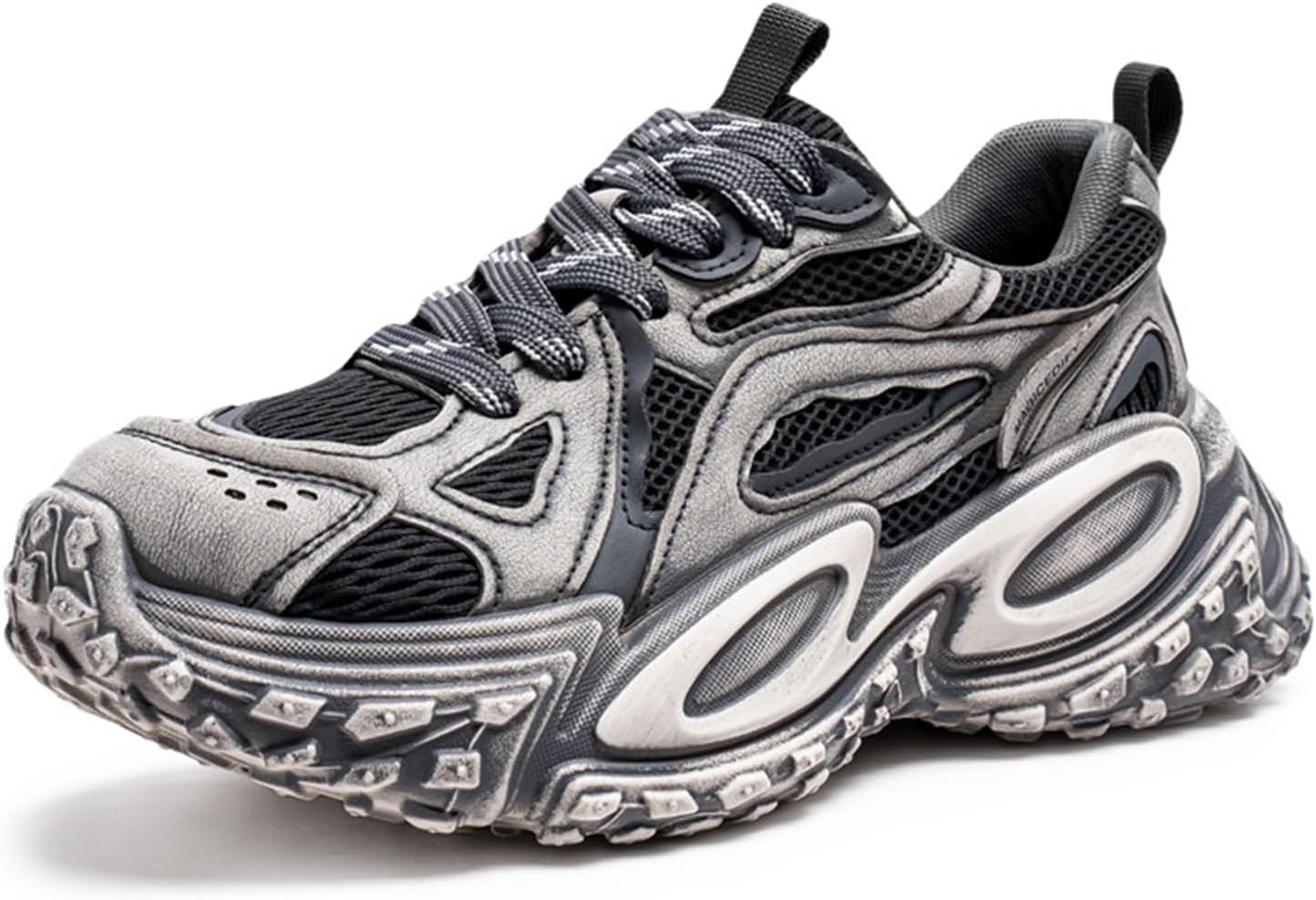 Мужские повседневные спортивные прогулочные кроссовки из сетки, дышащие тренеры, объемные модные кроссовки для мужчин Spwagym, серый
Мужские повседневные спортивные прогулочные кроссовки из сетки, дышащие тренеры, объемные модные кроссовки для мужчин Spwagym, серый
