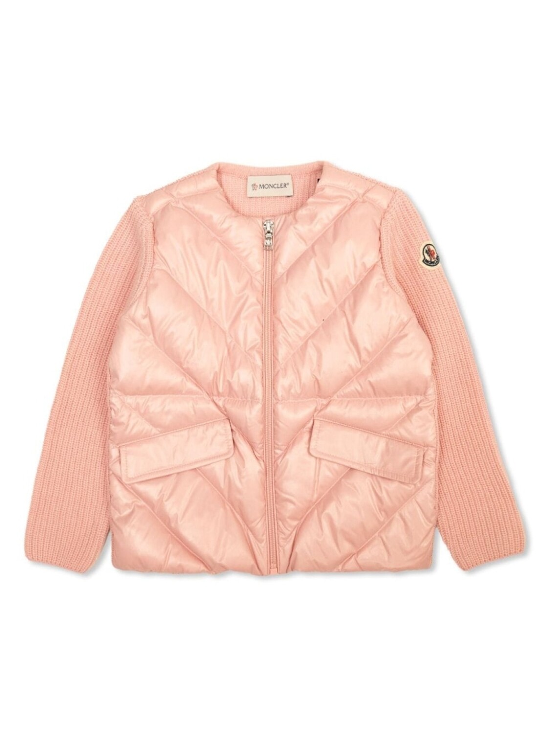 Moncler Enfant кардиган с подкладкой на молнии, розовый
Moncler Enfant кардиган с подкладкой на молнии, розовый