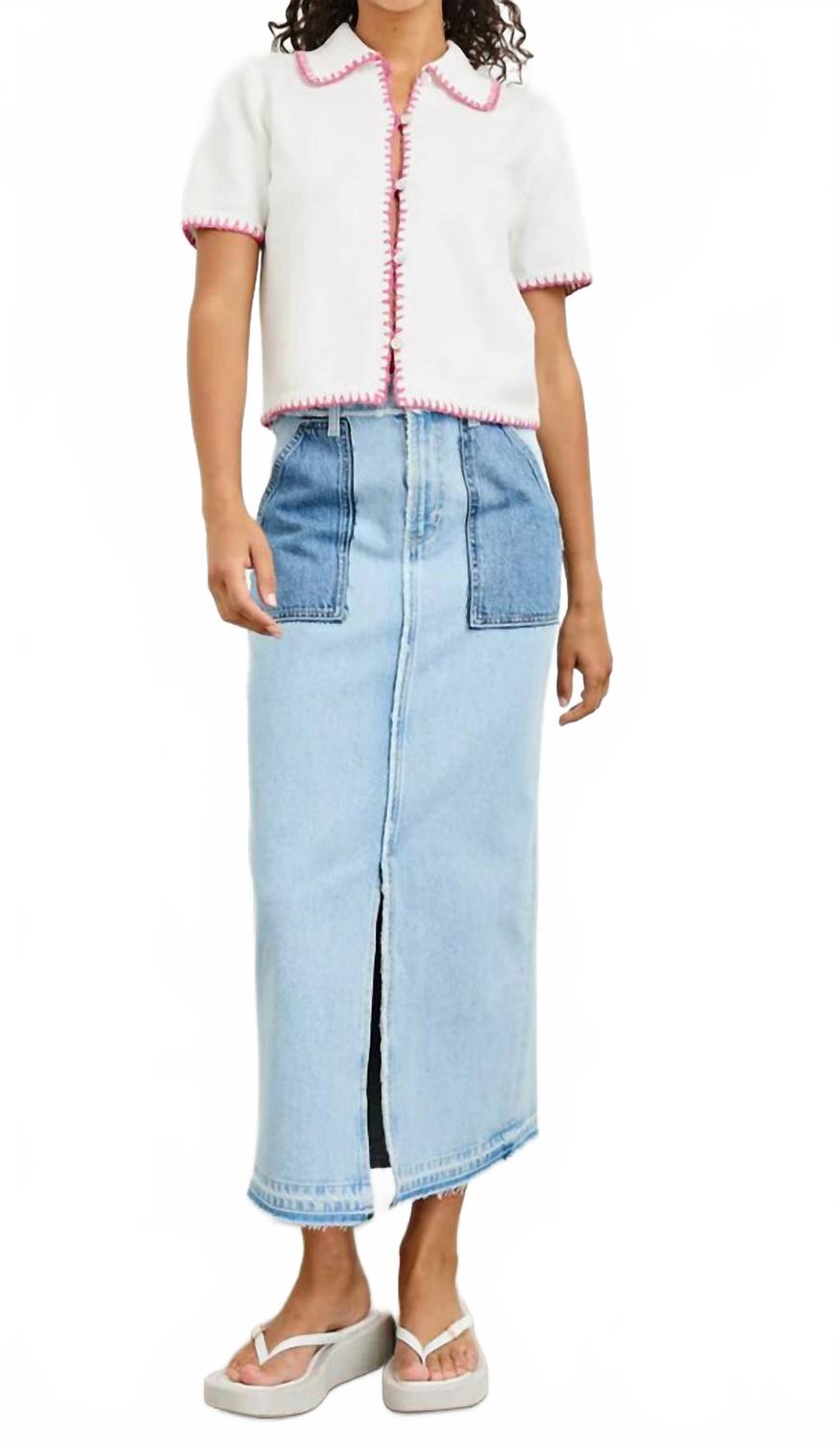 Топ Maliah цвета слоновой кости с гибискусом Rails
Топ Maliah цвета слоновой кости с гибискусом Rails