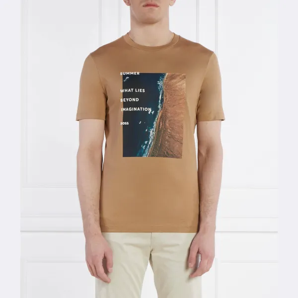 Футболка Tiburt стандартного кроя Boss, коричневый
Футболка Tiburt стандартного кроя Boss, коричневый