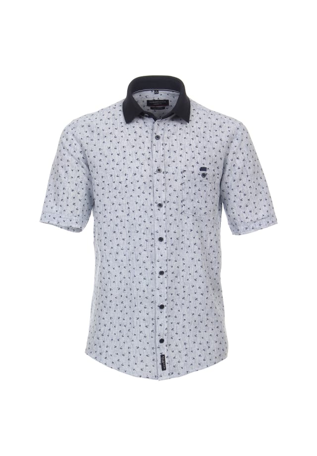 Льняная рубашка с принтом повседневный крой Casamoda, голубой
Льняная рубашка с принтом повседневный крой Casamoda, голубой