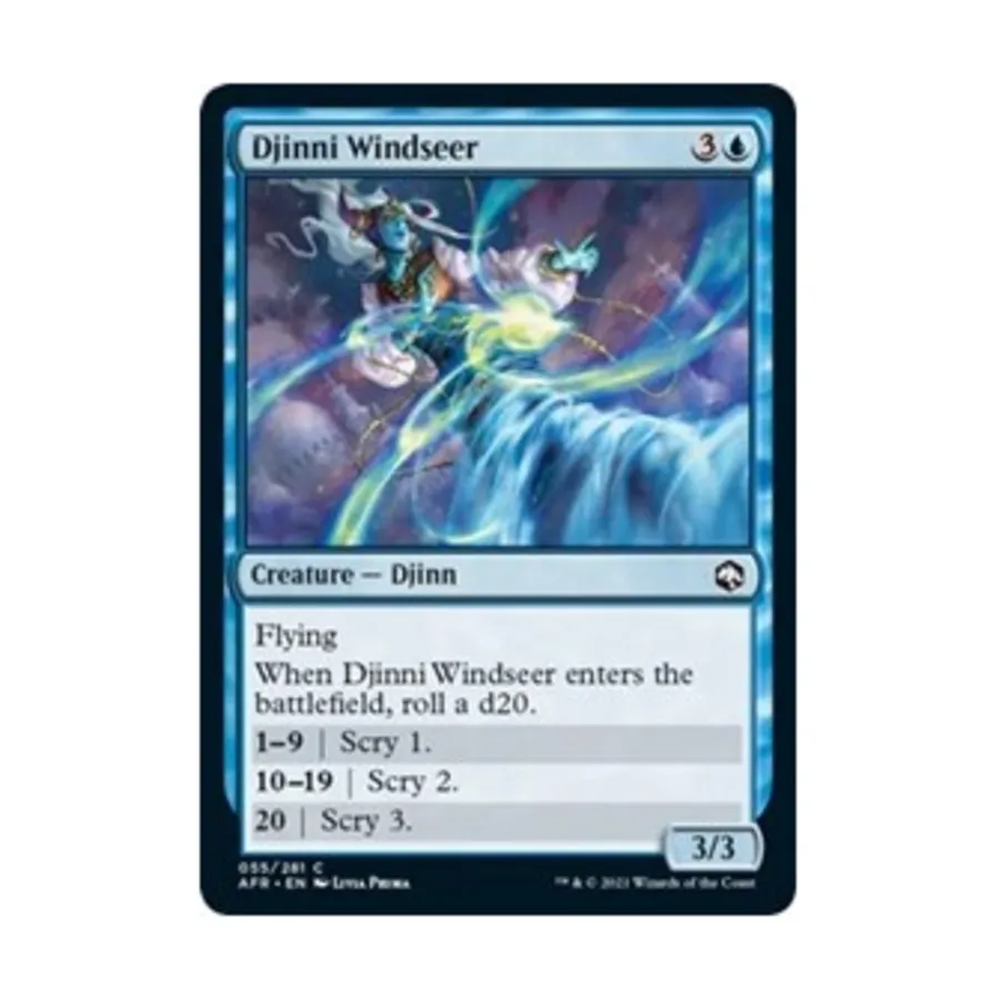 CCG Джинни Ветровидец (клавиша C), MTG - Adventures in the Forgotten Realms
CCG Джинни Ветровидец (клавиша C), MTG - Adventures in the Forgotten Realms