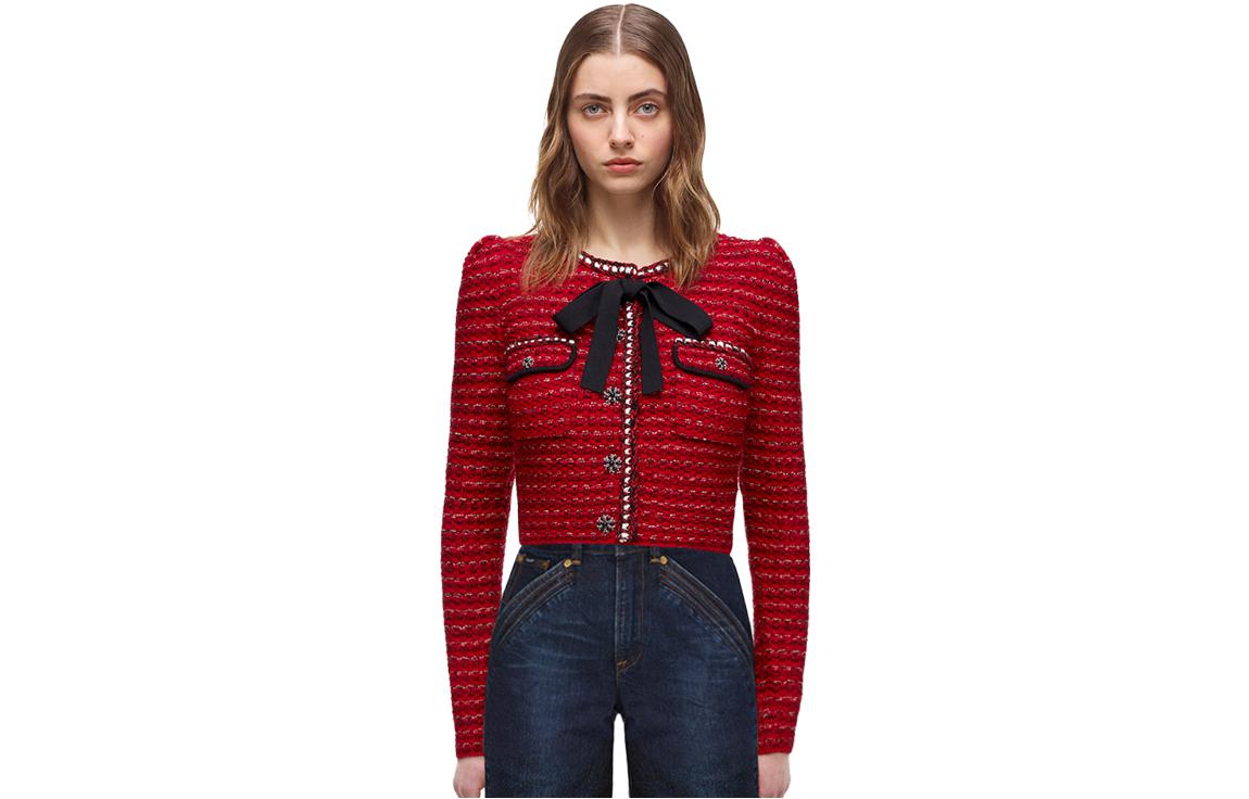 Топ Jacket Women's Burgundy Self-portrait, Burgundy
Топ Jacket Women's Burgundy Self-portrait, Burgundy