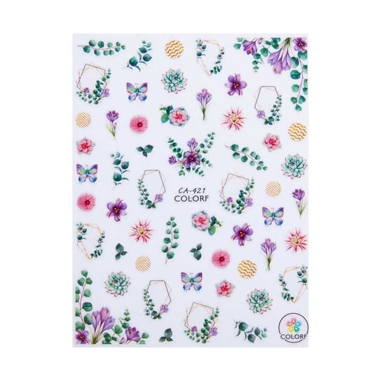 Наклейки для ногтей, тонкие самоклеящиеся, № Ca-421 MollyLac, Molly Lac
Наклейки для ногтей, тонкие самоклеящиеся, № Ca-421 MollyLac, Molly Lac