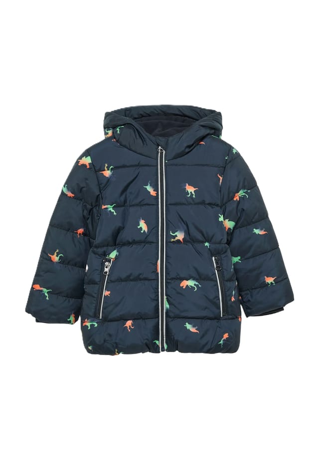 Стеганая куртка с капюшоном и карманом на молнии для детей S.Oliver, синий
Стеганая куртка с капюшоном и карманом на молнии для детей S.Oliver, синий