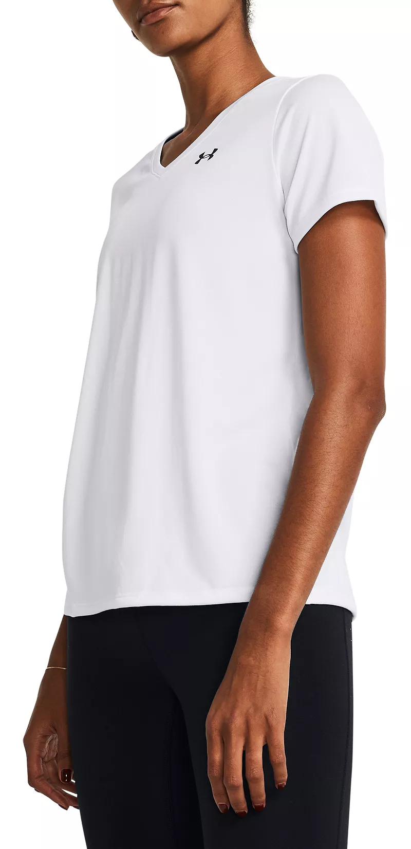 Женская футболка с v-образным вырезом и короткими рукавами Under Armour, белый/черный
Женская футболка с v-образным вырезом и короткими рукавами Under Armour, белый/черный