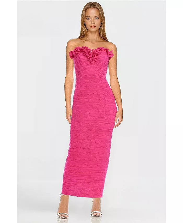 Женское платье Mia без бретелек с оборками One33 Social, розовый
Женское платье Mia без бретелек с оборками One33 Social, розовый