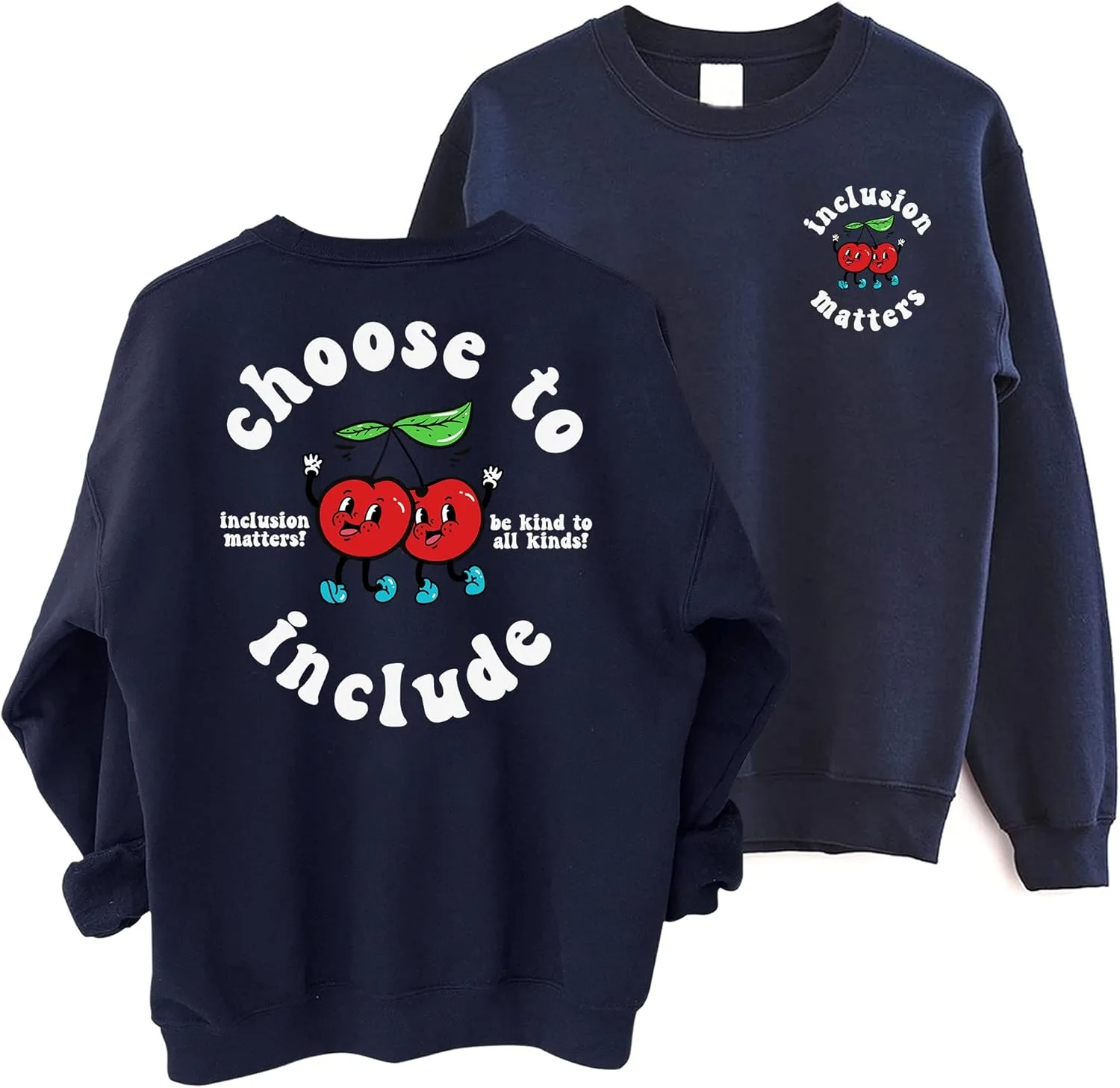 Толстовка Inclusion Matters Be Kind to All Kinds, двусторонняя VisionSwipe
Толстовка Inclusion Matters Be Kind to All Kinds, двусторонняя VisionSwipe